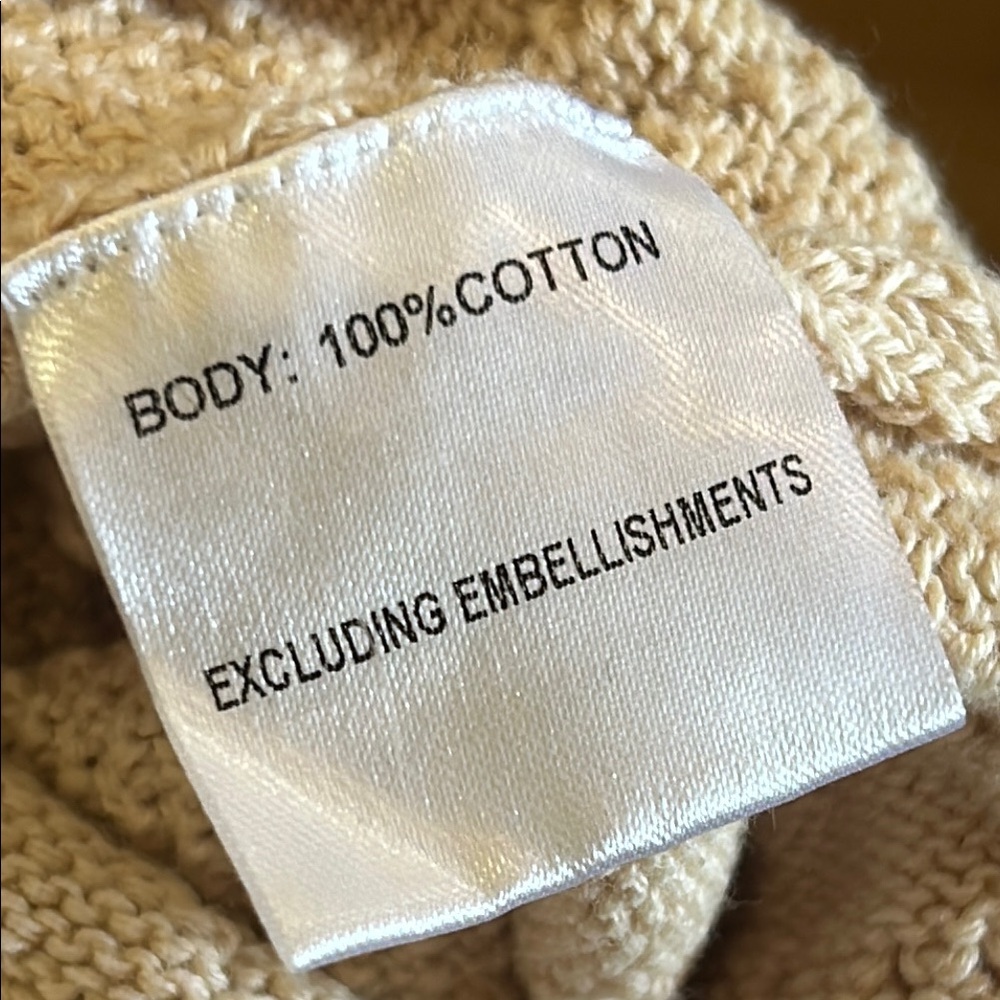 Women’s HELLO MOLLY Venus Cream Knit Dress Size 6 - Picture 8 of 9